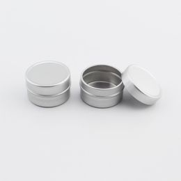 200pcs 5g Empty Aluminium Cream Jar With Slip On Lids Metal Container For Lip Balm Storage Lipstick Bottle Tin
