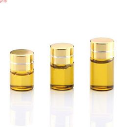 1ML 2ml Amber clear Mini Glass Bottle, 3CC Sample Vial,Small Essential Oil Bottlegoods