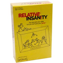 Wholesale Monster Relative Insanity Hilarious Party Card Game for teens & adults You Can Pick Your Nose But Can't Pick Your Family