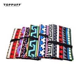 TOPPUFF Mix Pattern PU Tobacco Pouch Tobacco Storage Bag 160*104 mm Smoking Bag Wholesale Stash Bag