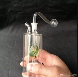 Leaf hoods bongs accessories , Unique Oil Burner Glass Bongs Pipes Water Pipes Glass Pipe Oil Rigs Smoking with Dropper