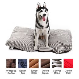 Large Dog Bed Cover Washable Replacement Small Pet Cat Cushion Removable Cover For Pet Cat Dog Kennel Mat Cosy Warm Nest Bed 201130