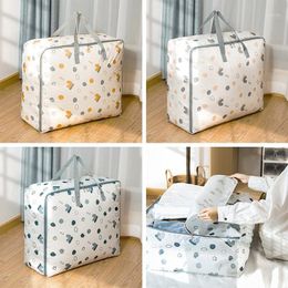 Oxford Quilt Storage Bag Waterproof Organizer Folding Luggage Bags Household Clothes Case Closet