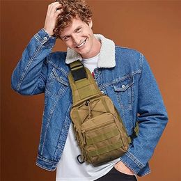 Fashion Outdoor Military Shoulder Bag Hiking Trekking Sport Leisure Climbing Backpack Tactical Camping Hunting Daypack 220216