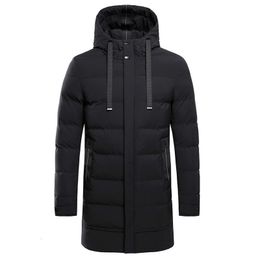 Warm Winter Coat Hooded Thick Cotton Jacket Parkas Coats Male Fashion Clothing Casual Zipper Mens Clothes 201126