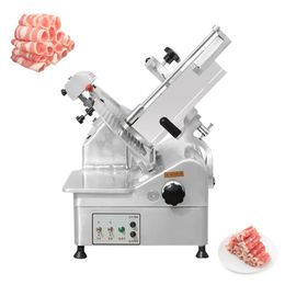 High-efficiency fish fillet cutting machine commercial automatic frozen meat cutting machine lamb roll frozen meat slicer