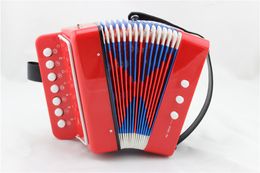 Children's Accordion 7 key beginners enlighten Western musical instruments children's music toys early education multi color