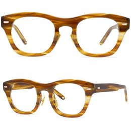 Men Spectacle Frames Optical Glasses Frames Brand Women Eyeglasses Thick Frame Titanium Nose Pad Myopia Eyewear High Qualitly Eyeglass with Box