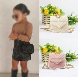 Kinder Designer Geldbörsen Handtasche Baby Mädchen Mini Prinzessin Taschen Schulter Kinder Gürteltasche Geschenk
