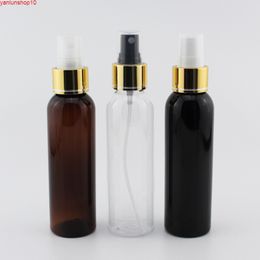 120ml X 40 Empty Black Perfume Bottle with Gold Spray Pump Refillable Perfumes Bottles 4oz Colored Sprayer Container Mist Sprayhigh quatiy