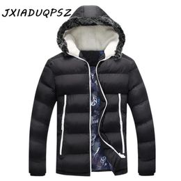 New Design 2020 Plus size M-3XL Long Winter Men Jacket With Fur Hood Men's Clothing Casual Jackets Thickening Parkas Male Coat