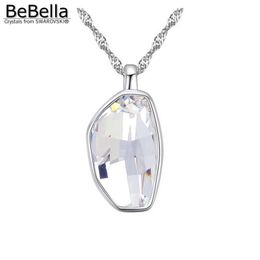 swarovski pendant shapes UK - Bebella Geometric Shape Crystal Pendant Necklace, Made with Austrian Swarovski Crystals, Gift for Women