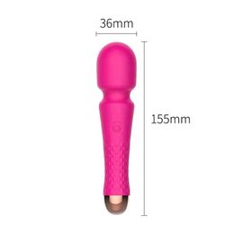 NXY Vibrators Silicone vibrator sex device adult mini ultrasonic female fun masturbation products massager AV rod 0222