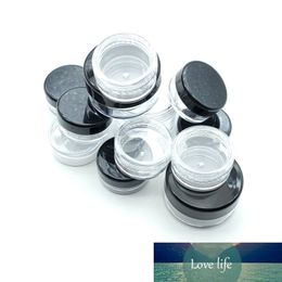 10pcs empty plastic transparent cosmetic jar cosmetic container lotion small cream