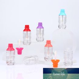 5pcs 5ml Novelty Drink Bottle Lip Gloss Tube Bottle Empty Lipstick Tube Transparent Plastic Cosmetic Packaging Container New