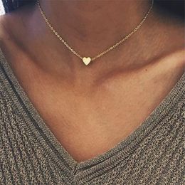Luxury Designer Jewellery Classic Love Heart Necklace Fashion Silver Gold Heart Pendant Necklace for Women girls DHL Free
