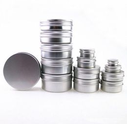 150ml Aluminium Jar Empty Aluminium Cosmetic Containers Pot Lip Balm Jar Tin For Cream Ointment Hand Cream Packaging Aluminium Box HHA3393