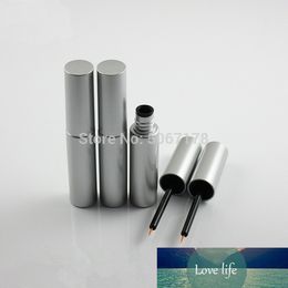 /100pcs 8ml Empty Silver Mascara Tube Eyelash Vial Liquid Bottle Container Round LipstickEyeliner High-Grade