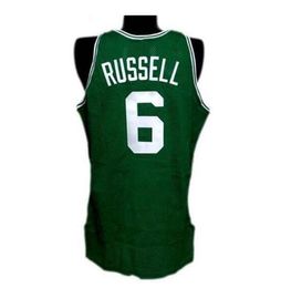 Stitched Basketball jerseys Bill 6 Russell 1962-63 mesh Hardwoods classic retro jersey Men Women Youth S-6XL