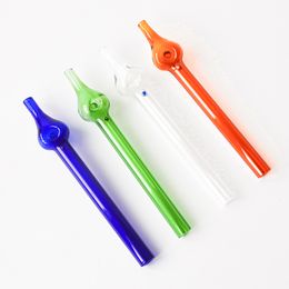 6.0 inches Nectar Collector Kits Mini Nector Collector with four colors Smoking Pipe Glass Pipe