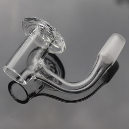 Wholesale Factory Seamless cyclone base quartz banger 14mm male 90 degree accessories for dab rig and glass bong