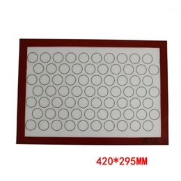 Baking & Pastry Tools Silicone Macaron Dough Mat Sheet Macaroon Oven Mould Tray Cake Bakeware1