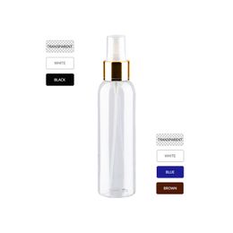 150ml Coloured Empty Refillable Makeup Setting Spray Plastic Bottle Perfume PET Bottles Container With Fine Sprayer