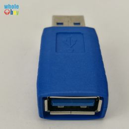 300pcs/lot Wholesale USB 3.0 A Male To Female Adapter Connector for Laptop PC Z07 Coupler Gender Changer Connector Fast Speed