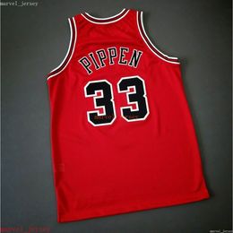 Custom Stitched Scottie Pippen Vintage 97 98 Jersey XS-6XL Mens Throwbacks Basketball jerseys Cheap Men Women Youth