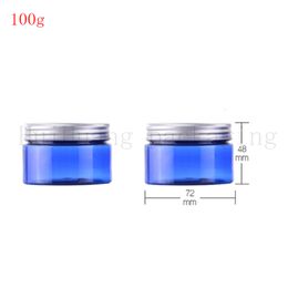 30X100g Aluminum cap Cream Jar Cosmetic Packaging Box Manufacturers Selling Empty Pot Eyeshadow Makeup Face Container