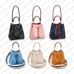 Ladies Fashion Casual Designe Luxury BB MM Water Ripples Bucket Bag Shoulder Bags Cross body TOTES High Quality TOP 5A M52853 M53609 M54366 M57693 Handbag Purse Pouch