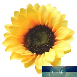 1pc Artificial Flower DIY Art Cloth Simulation Sunflower Head Fake Flowers for Home Office Wedding Festival Party Decoration