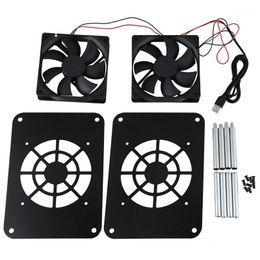 Laptop Cooling Pads Wireless Router Fan USB Power Silent Radiator TV Box Rack1