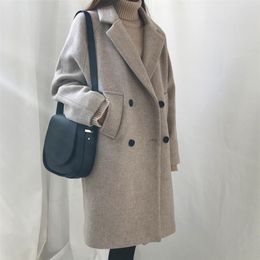 Fashion Female Women's Clothing New Slim Style In Korean Version Long Sleeve Coats and Jackets 201216