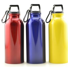 Customizable Stainless Steel 600ml Solid Sports Bottle Outdoor Portable Cycling Camping Large Capacity Water Bottles WDH1107