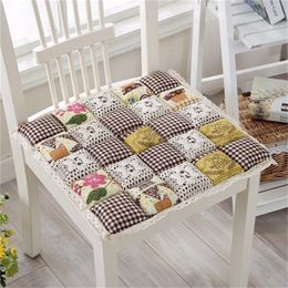Thickened Square Modern Dinning Office Cotton Seat Pad Comfortable Computer Chair Lace Edge Cushion 201123230a