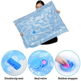 Storage Bags 4-11PCS Thickened Vacuum Bag For Cloth Compressed With Hand Pump Reusable Blanket Clothes Quilt Organiser