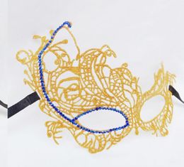 Lace inlaid diamond Party Masks night club Sexy Eye Masquerade Dance Halloween Opening ceremony Birthday Wedding mask