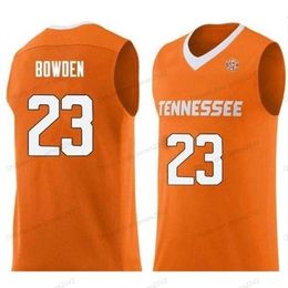 Custom J. Bowden #23 College Basketball Jersey Men's Stitched Orange Any Size 2XS-5XL Name And Number Top Quality Jerseys