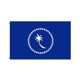 Large Flag Chuuk Flag Durable Man Cave Wall Funny Flag Indoors Outdoors Garden Uv Fade Resistant Home 3x5 Feet Banner