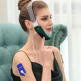 Electric Facial Massage V-Line Face Lifting Anti Wrinkels Tightening Women Double Chin Removal Skin Care Device Belt