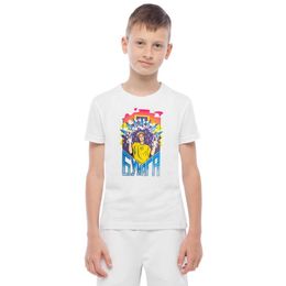 Bambini 100% cotone T-shirt Merch Paper Print Abbigliamento casual per la famiglia Moda Top T-shirt Bambini Adulto 4 LJ201111