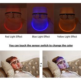 lighting Color Led Skin Rejuvenation Face Mask Lamp Light Therapy Anti Acne Facial Machine Removal Exfoliating Moisturize Wrinkle Beauty Equipment