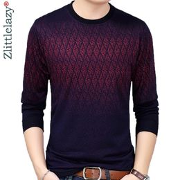 Brand New Hot Casual Social Argyle Pullover Men Sweater Shirt Jersey Clothing Pull Sweaters Mens Fashion Male Knitwear 151 201123