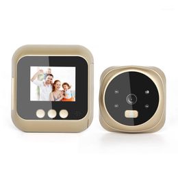 2.4-Inch High-Definition Sn Display Home Smart Video Doorbell Automatic Photo Recording Night Vision1