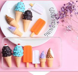 Jewellery accessories Craft Tools DIY resin simulation extra large cone ice cream accessorieses creative food and play mobile phone shell refrigerator paste