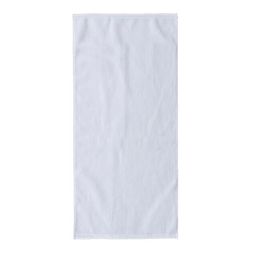 10pcs Sublimation DIY Blank White Polyester&cotton rectangle Towel Size 40*110cm