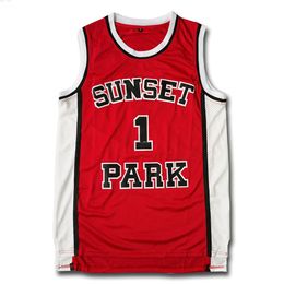 cheap custom Fredro Starr Shorty Jersey 1 Sunset Park Moive Red Sewn basketball jersey XS-5XL NCAA