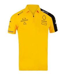 Formula 1 racing suit car fan quick-drying lapel T-shirt