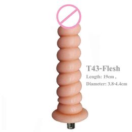 NXY Dildos Traditional 3xlr Sex Machine Accessories, Dildo, Suction Cup, Anal Plug, Male and Female Machine1210